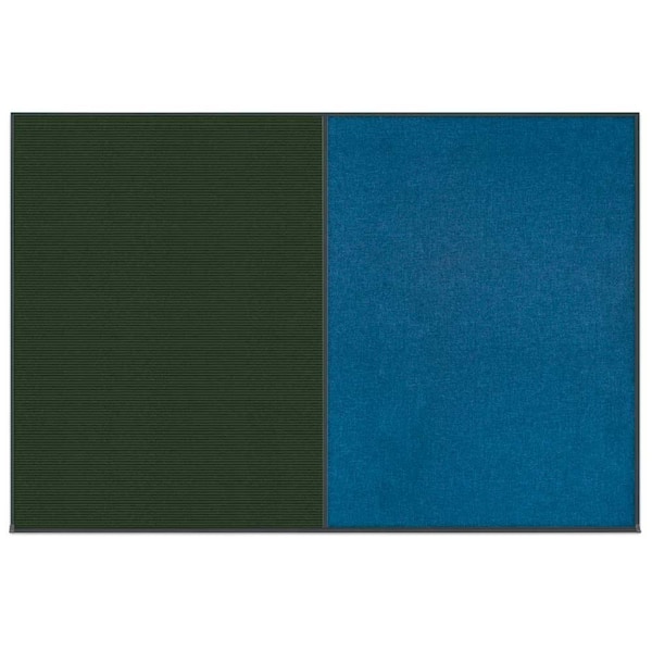 Enclosed Corkboard, 1 Door, 60"x36", 4" Fra